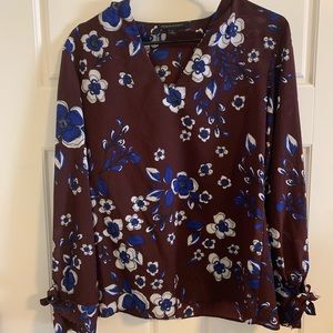 Floral Banana Republic Blouse
